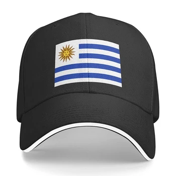 Бейсболка Унисекс с флагом Уругвая, подходит для мужчин и женщин, Регулируемая шляпа для папы, кепка для сэндвича