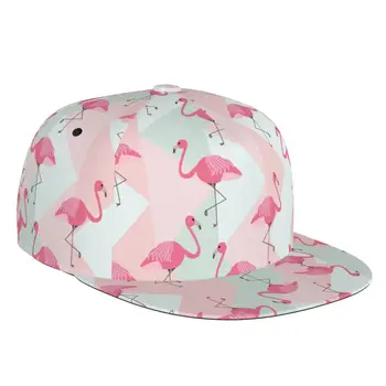 Бейсбольная кепка с 3D принтом Фламинго, повседневная солнцезащитная шляпа, Элегантный этнический стиль, модный сценический хип-хоп, женщины, Мужчины