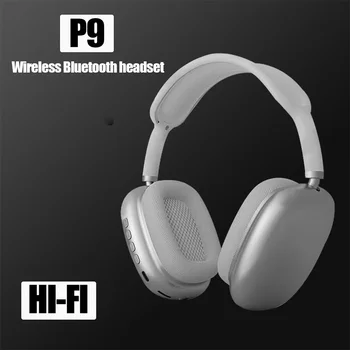 Беспроводная Bluetooth-гарнитура P9 Спортивные игровые наушники Стереозвук Наушники Поддерживает TF С микрофоном Наушники Hi-Fi Универсальный