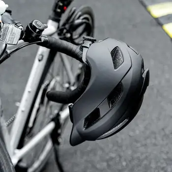 Велосипедный шлем из ПК Пластика Легкое снаряжение для верховой езды Ультралегкий шлем Велосипед Нейтральные Горные аксессуары Удобный Велосипед M8u9