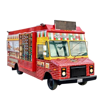 Винтажные передвижные тележки для еды длиной 4,2 м в корейском стиле с прицепом для перевозки мороженого, закусок, хот-догов