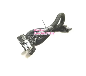 Высококачественный 60-сантиметровый Модульный кабель питания с черными рукавами от 24pin до 10pin + 14pin для Модульного блока питания Corsair RM850