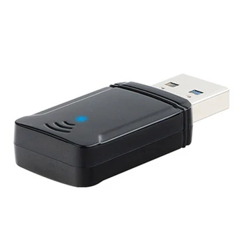 Горячий Wifi-адаптер 1300 Мбит /с, беспроводная сетевая карта USB, двухдиапазонный WIFI-адаптер 2,4 ГГц 5 ГГц USB3.0 для настольного ноутбука