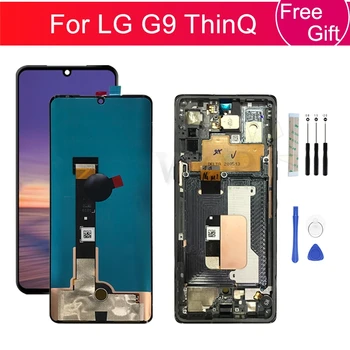 Для LG G9 ЖК-дисплей с Сенсорным экраном Дигитайзер В Сборе Для LG Velvet 5G ЖК-дисплей Для LG G9 ThinQ Screen LM-G900 Замена Дисплея