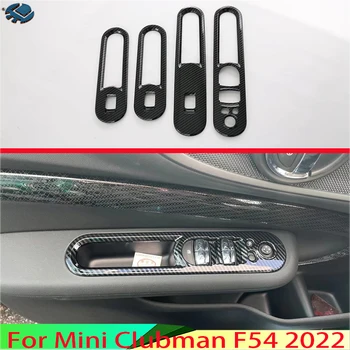 Для Mini Clubman F54 2022 Автомобильные аксессуары ABS Крышка Дверного Окна Подлокотника Отделка панели Выключателя Молдинг Гарнир