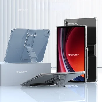 Для Samsung Tab S6 Lite 10,4 A7 Lite A8 S9 S8 S7 T970 SE S8 + X806 S9 Plus 12,4 2023 мягкий противоударный чехол из ТПУ со слотом для ручки
