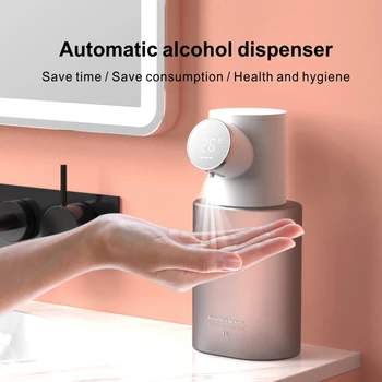 Дозатор спирта, моющее средство для рук, Автоматический дозатор бытовой техники, умная ванная комната, индукционная дезинфекция, Ручная стирка.