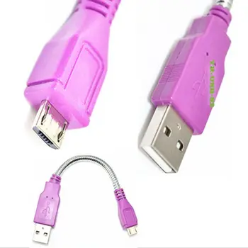 Змеиный трубопровод Micro USB Public To USB Общественной Безопасности Zhuomike 5Pin Кабель для передачи данных мобильного телефона 15 см