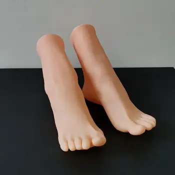 Имитация мягкого женского манекена из ПВХ для демонстрации носков и обуви