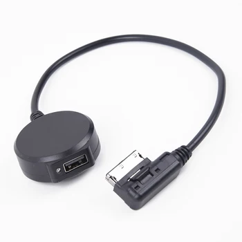 Интерфейс Беспроводной адаптер Bluetooth USB Музыкальные кабели AUX Для автомобиля Mercedes MMI Беспроводной аудиовход, автомобильная электроника