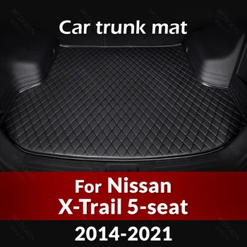 Коврик для багажника автомобиля Nissan X-Trail 5-Местный 2014 2015 2016 2017 2018 2019 2020 2021 Пользовательские Автомобильные Аксессуары Для Украшения интерьера Авто