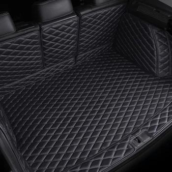 Коврики для багажника автомобиля с полным покрытием на заказ для Geely Atlas 2016-2022 Coolray Emgrand Ec7 Tugella Детали интерьера Автоаксессуары