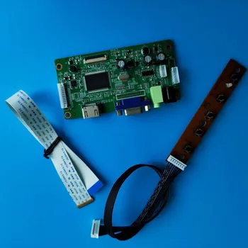 Комплект Плата контроллера Панель VGA HDMI Монитор ЭКРАН DIY EDP для B156HTN03.4 1920*1080 30Pin ЖК-драйвер СВЕТОДИОДНЫЙ Дисплей 15,6 