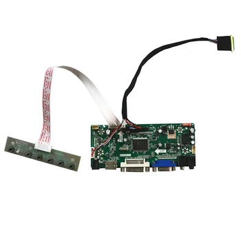 Комплект платы аудио-ЖК-контроллера DVI VGA, совместимый с HDMI, для 14-дюймового LTN140AT07 LP140WH2 с экраном 1366x768