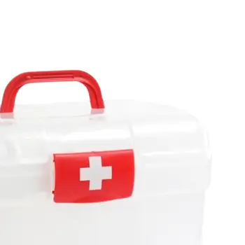 Коробка для хранения первой помощи, Многоцелевой кейс первой помощи для семьи художественных промыслов L