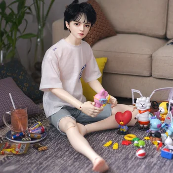 Костюм талантливого подростка Jaeii 3-точечная мужская кукла дядя bjd sd шарнирная кукла Опционально полный набор рождественских подарков