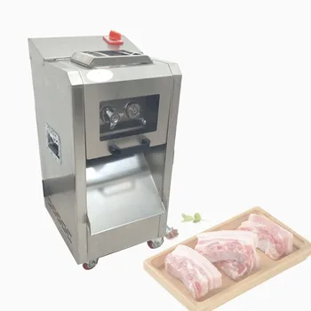 Кухонная Электрическая Машина для резки мяса, Профессиональная 300 кг / ч, Машина для нарезки мяса 220 В/110 В, Машина для нарезки мяса