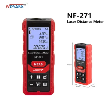 Лазерный дальномер Noyafa NF-271 электронная рулетка цифровой дальномер метро лазерный дальномер измерительная лента устройство инструмент