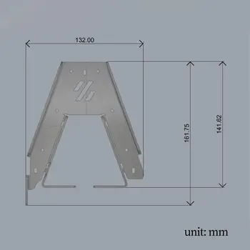 Модернизированная Кровать с подогревом Поддерживает Съемную Профессиональную деталь 3D-принтера для Voron0.2 V0.1 V0.2 3D-принтера с горячей Кроватью Запасные Части