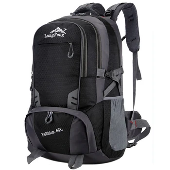 Мужской 65л Водонепроницаемый рюкзак унисекс, дорожные спортивные сумки, сумка для кемпинга, Альпинизма, пешего туризма, рюкзак для скалолазания для мужчин