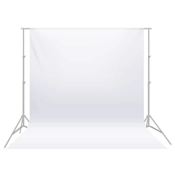 Муслиновый Складной фон для фотостудии Neewer для фотосъемки, видео и телевидения 3x6 М/9,8x19,7 футов (БЕЛЫЙ)