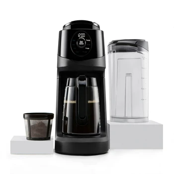 Набор для приготовления кофе + графин на 12 чашек Кофеварка – Черный Эспрессо, Кофеварка для приготовления кофе, Кофемашина, Кондиционер
