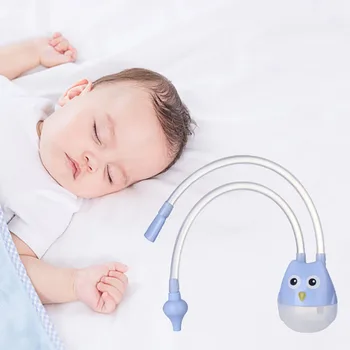 Назальный аспиратор для новорожденных, средство для чистки носа, инструмент для отсасывания, Медицинское устройство для отсасывания в полости рта ребенка