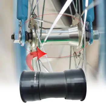 Нижний кронштейн коленчатого вала Гладкие детали велосипеда, защищающие от царапин, нижний кронштейн велосипеда, нижний кронштейн Pressfit, нижний кронштейн