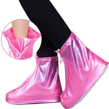 Новая Женская Модная Непромокаемая Обувь, Защитные Чехлы Для мужской обуви, Уличные ботинки Унисекс, Толстые Многоразовые Непромокаемые ботинки