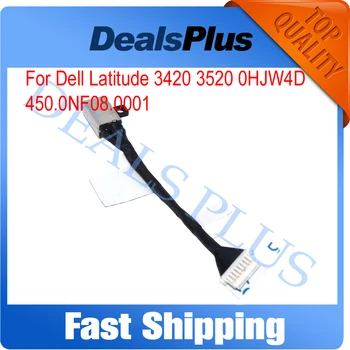 Новая Замена кабеля питания постоянного тока для Dell Latitude 3420 3520 0HJW4D 450.0NF08.0001