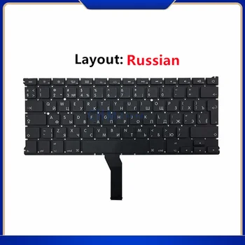 Новая Клавиатура Replcement Русской Раскладки с Винтами Для Macbook Air 13 