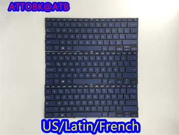 Новая английская/Sp/Латинская/французская клавиатура для ноутбука Asus Zenbook 14 UX434 UX434F UX434FA UX434FN UX434FL с подсветкой