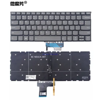 Новая клавиатура для ноутбука Lenovo V720-14 7000-13 IdeaPad 320 S-13IKB 720 S-13ARR 720 S-13IKB 720 S-14IKB 720 S, черная с подсветкой