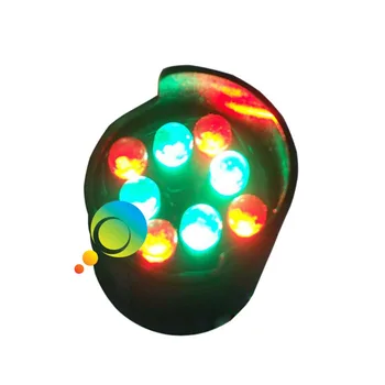 Новое поступление, двухцветный красно-зеленый светодиодный пиксельный кластер 26 мм для стрелочных табло, детали светофора
