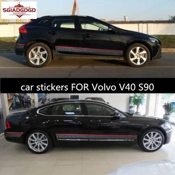 Новые автомобильные наклейки для Volvo V40 S90 V60 S40 XC60 внешний вид кузова на заказ специальные аксессуары для спортивных автомобилей