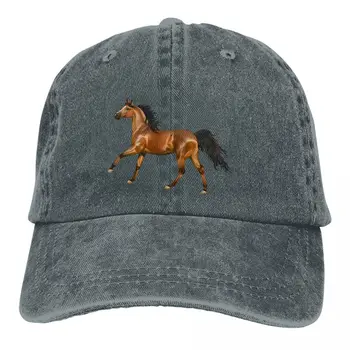 Однотонные шляпы для папы, Графическая женская шляпа, солнцезащитный козырек, бейсболки, кепка с козырьком для лошади и животных