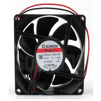 Оптовая продажа: двухпроводной вентилятор sunon pf80251v3-1000c-a99 8025 12v2.4w 8cm с большим объемом воздуха