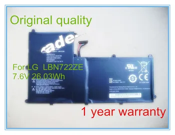Оригинальный аккумулятор для ноутбука LBN722ZE 7,6 V 26,03Wh аккумулятор для ноутбука