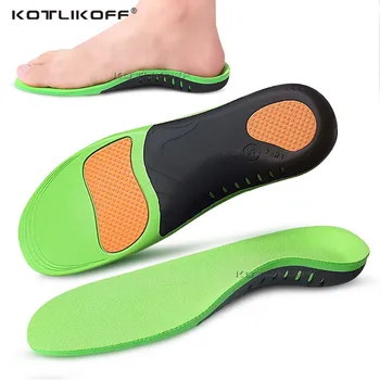 Ортопедические Стельки KOTLIKOFF EVA Ортопедическая Обувь Подошва Arch Foot Pad X/O Тип Коррекционная Вставка Для Ног Уход За Ногами Спортивные Стельки