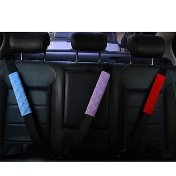 Плечевая накладка для ремня безопасности Авто Чехол для ремня безопасности Автомобиля Подушки Безопасности Протектор ремня безопасности Автомобиля