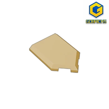 Плитка Gobricks GDS-1580, модифицированная, 2 x 3 пятиугольные, совместимые 22385 35341 35339 деталей для детских поделок