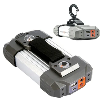 Портативный фонарь Емкостью 6000 мАч, Перезаряжаемый аккумулятор для кемпинга, аварийная лампа для палатки, наружный водонепроницаемый подвесной фонарик