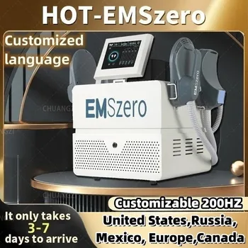 Профессиональная машина для лепки тела DLS-EMSlim Neo 2023 Emszero RF, электромагнитная стимуляция мышц для похудения, бесплатная доставка по США