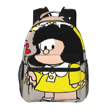 Рюкзак Mafalda для девочек и мальчиков, дорожный рюкзак, школьные сумки для подростков