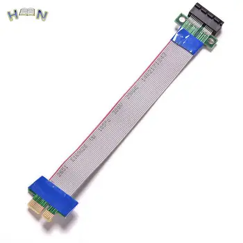 СТРУЙНЫЙ гибкий кабель PCI Express для перемещения PCI-E от 1X до 1x разъема Riser Card Extender, удлинительная лента для биткойн-майнера