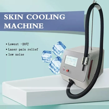 Самая продаваемая Портативная мини-крио-машина Zimmer для охлаждения кожи холодным воздухом для устройства лазерной обработки