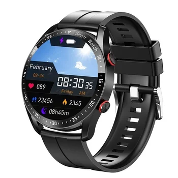 Смарт-часы HW20 с Bluetooth-вызовом, умные часы Ecg + ppg, Деловые водонепроницаемые часы с ремешком из нержавеющей стали, Официальный магазин, бесплатная доставка