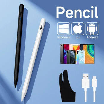 Стилус Карандаш Android Универсальный Смартфон Ручка Для Apple Pencil Планшет Ручка Карандаш для iPad Samsung Xiaomi Телефон Универсальная Ручка