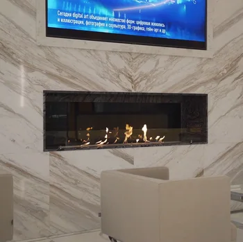 Супер 48-дюймовый биопламенный камин на этаноле современный внутренний камин