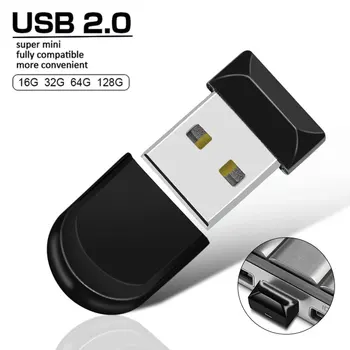 Супер Мини USB 2,0 Флэш-накопитель 64 ГБ 128 ГБ 256 ГБ 512 ГБ Флеш-накопитель 16 ГБ Флешка 32 ГБ USB-накопитель 4 ГБ 8 ГБ Флэш-диск памяти 1 ТБ 2 ТБ